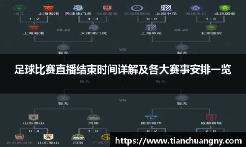 足球比赛直播结束时间详解及各大赛事安排一览