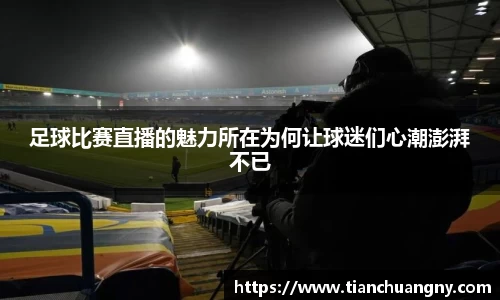 足球比赛直播的魅力所在为何让球迷们心潮澎湃不已